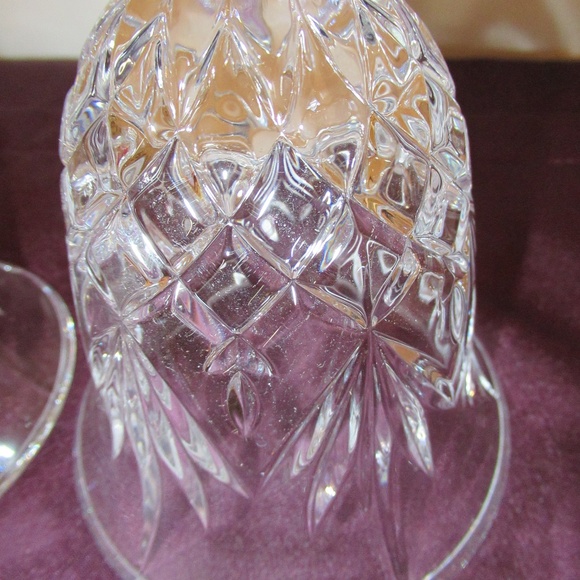 Lead Crystal Tulip Style Goblets - Picture 5 of 10
